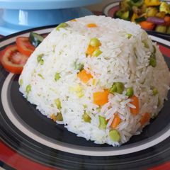 Fluffy Vegetable Rice A picture of Fluffy Vegetable Rice.