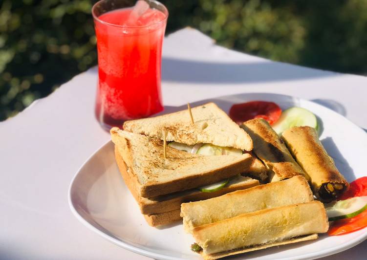 Recipe of Award-winning Cigar roll and club sandwich