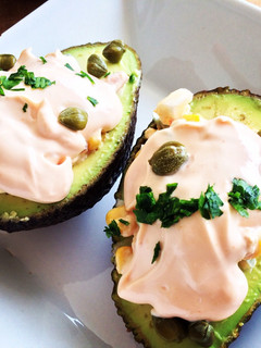 Una foto de Palta rellena