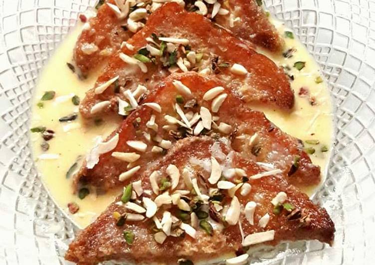 Recipe of Ultimate Shahi Tukda