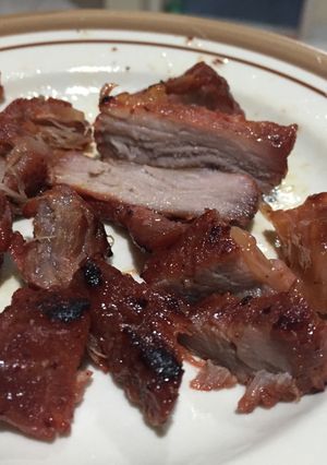 Foto resep Charsiu madu (Babi panggang merah pake madu)