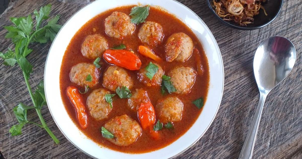 1 625 Resep Kuah Bakso Pedas Enak Dan Sederhana Ala Rumahan Cookpad