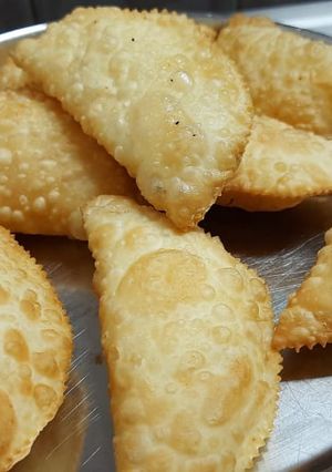 A picture of Gujiya / karanji (Holi Special).