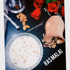 A picture of Ras malai.