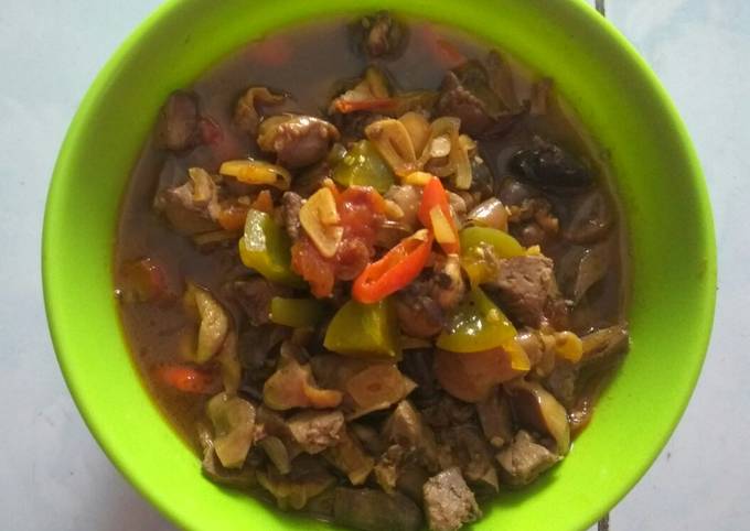 Resep Hati Ampela Kuah Asam Pedas Oleh Mini - Cookpad