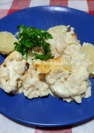 Une photo de Gratin de chou fleur et pommes de terre 🍴