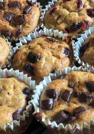 O poză a rețetei Peanut-Banana Muffin.
