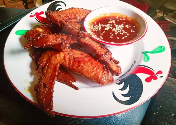 Resep Spicy Chicken Wing Yang Nikmat