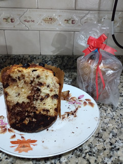 Una foto de Pan dulce con chips de chocolate s/gluten