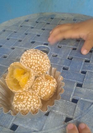 Foto resep Onde-onde Isi Pisang