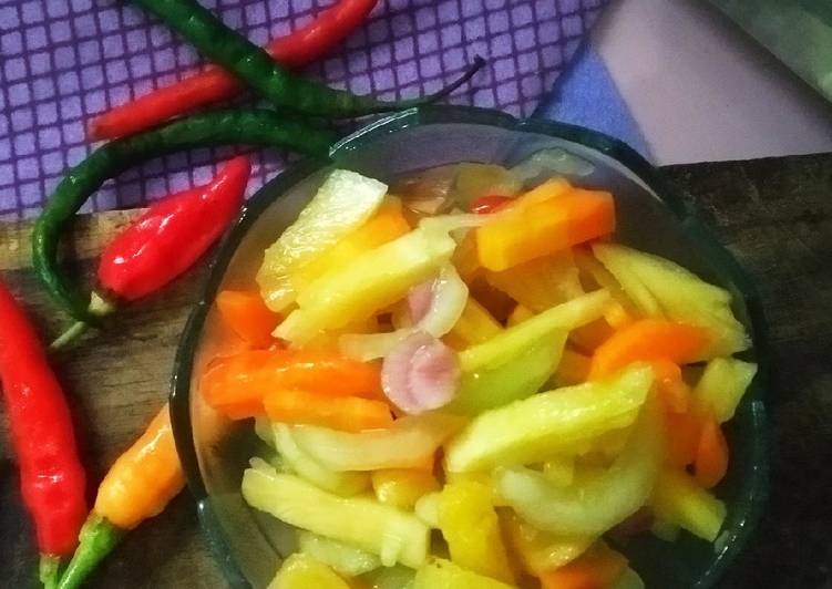 Acar Mentimun Wortel Nanas Resep Bumbu Enak