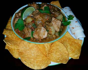 Ultimate Serving Recipe Mikes New Mexican Pork Stew Savory Delicious