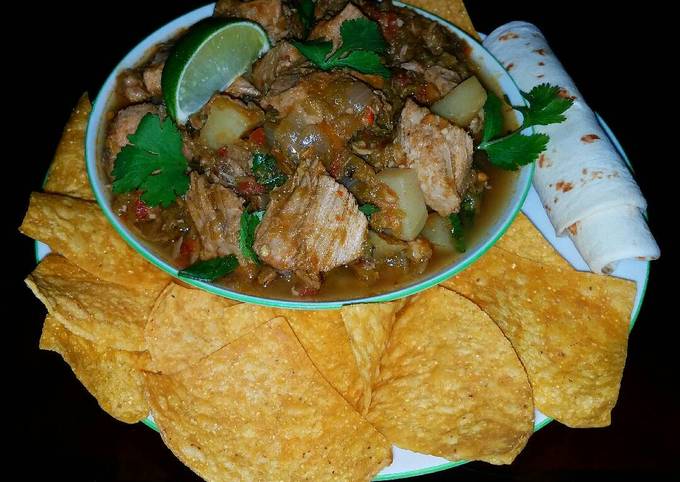 Mike's New Mexican Pork Stew