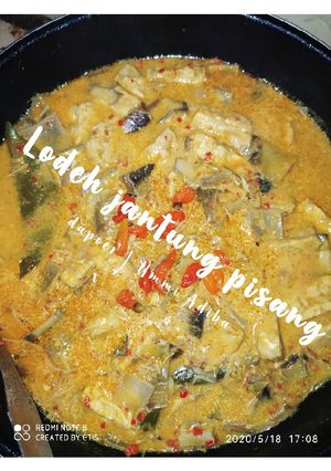Foto resep Lodeh jantung pisang kepok