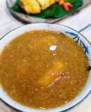 Chè sắn tàu và cốm