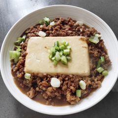 A picture of Minced Pork with Tofu.