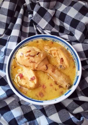 Foto resep Opor ayam bumbu kuning