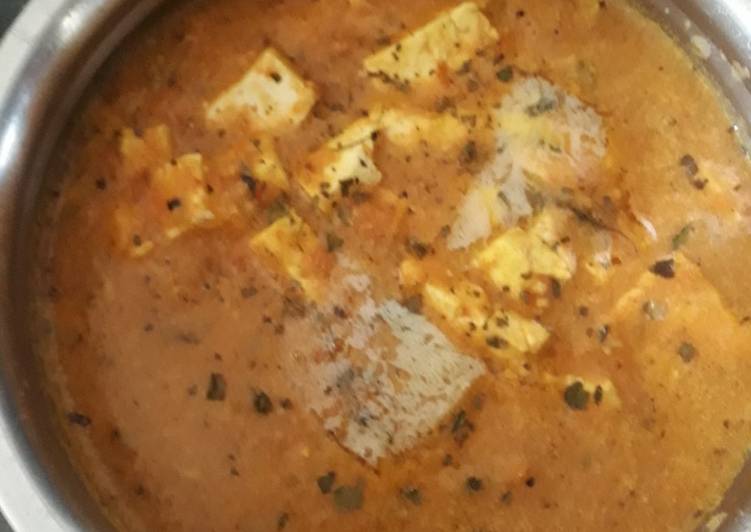 Recipe: Yummy Sahi paneer resturent style
