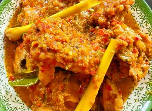 Gambar Ayam Kapitan Simple
