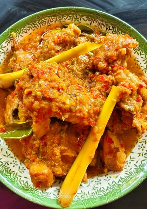 Gambar Ayam Kapitan Simple