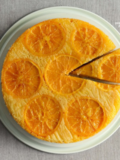 A picture of Orange Upside-Down Cake.