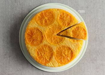 Easiest Way to Make Delicious Orange UpsideDown Cake