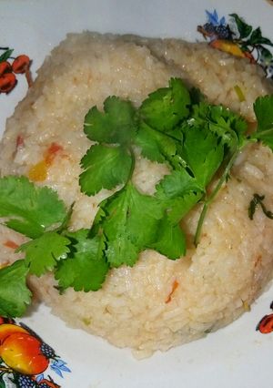 A picture of Fried rice#authormarathon.
