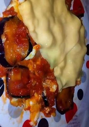 صورة لوصفة باذنجان بصوص الطماطم