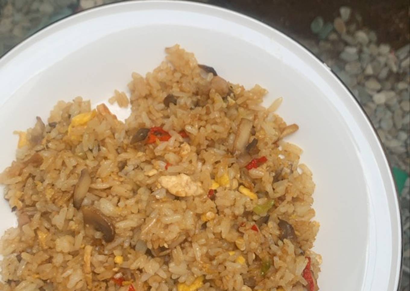 Nasi Goreng Jamur Champignon
