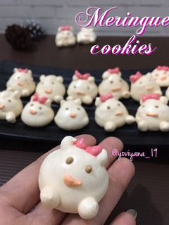 Foto resep Meringue cookies