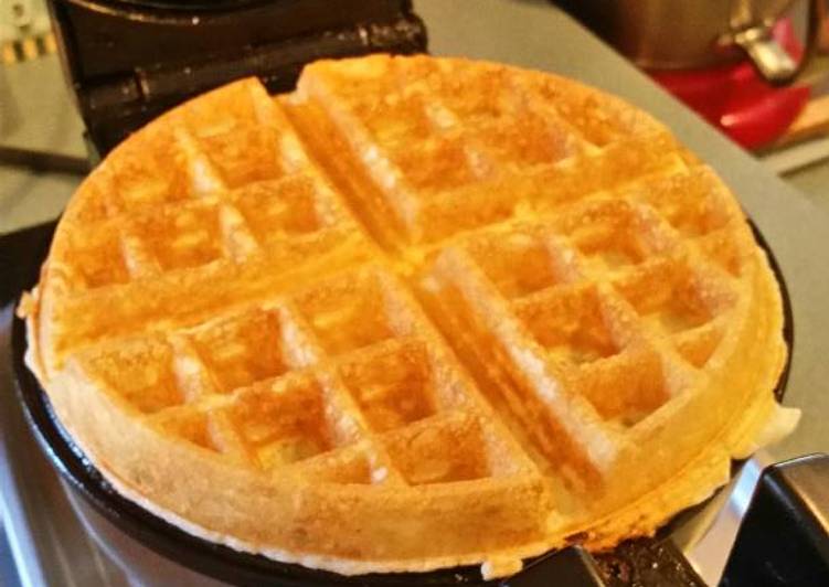 How to Make Quick Belgian Waffles