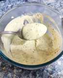 Salsa de yogur (con mayonesa)