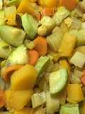 Cazuela de verduras y garbanzos (apta vegetarianos y celíacos)