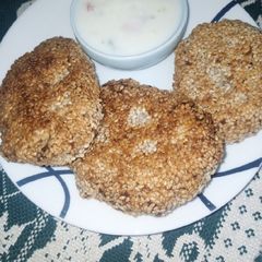 A picture of Vegetable Lentil Kebab.