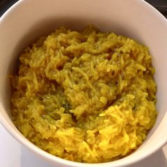 A picture of Basant Special Jaggery Rice.