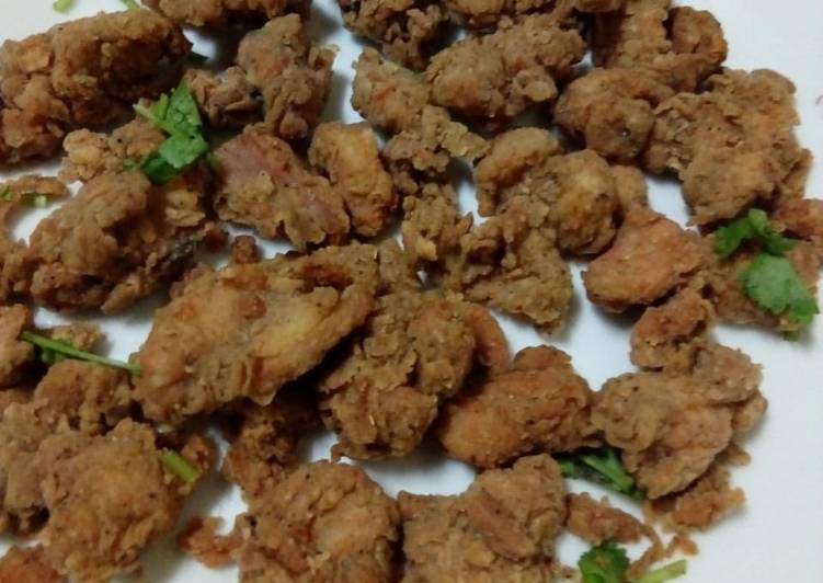 Step-by-Step Guide to Make Homemade Double breaded Cola chicken popcorn