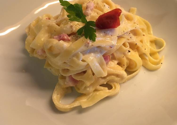 Espaguetis a la Carbonara