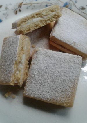 Una foto de Galletitas rellenas / apto celíacos