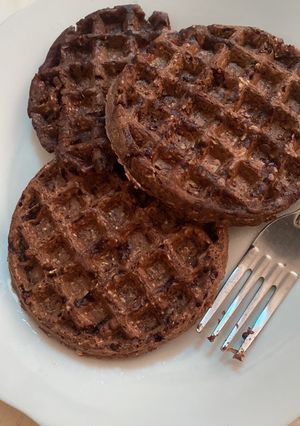 Una foto de Waffles de Avena