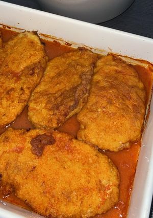 Fordított rántott hús recept fotója