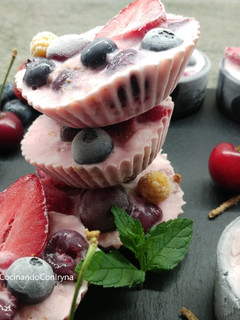 Una foto de Delicioso yogur helado