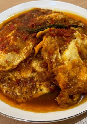 Foto resep Telur Balado Simple