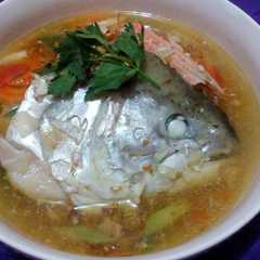 รูปของ Sop Kepala Ikan Salmon