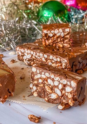 Una foto de Turrón Suchard saludable