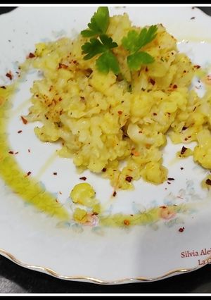 Foto principal de Coliflor salteada con ajo