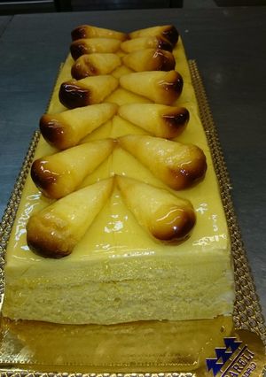 Una foto de Turrón de yema
