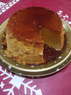 Una foto de Flan de Huevo Casero