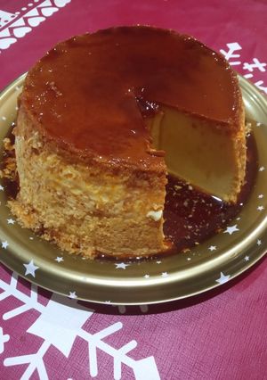 Una foto de Flan de Huevo Casero
