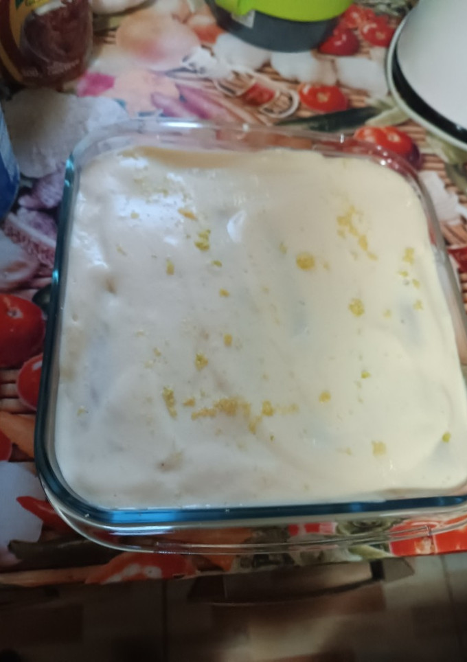 Una foto de Torta deliciosa rápida y sin horno