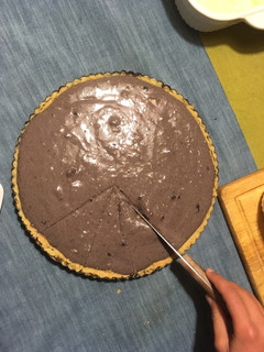 Una foto de Cheesecake de oreo